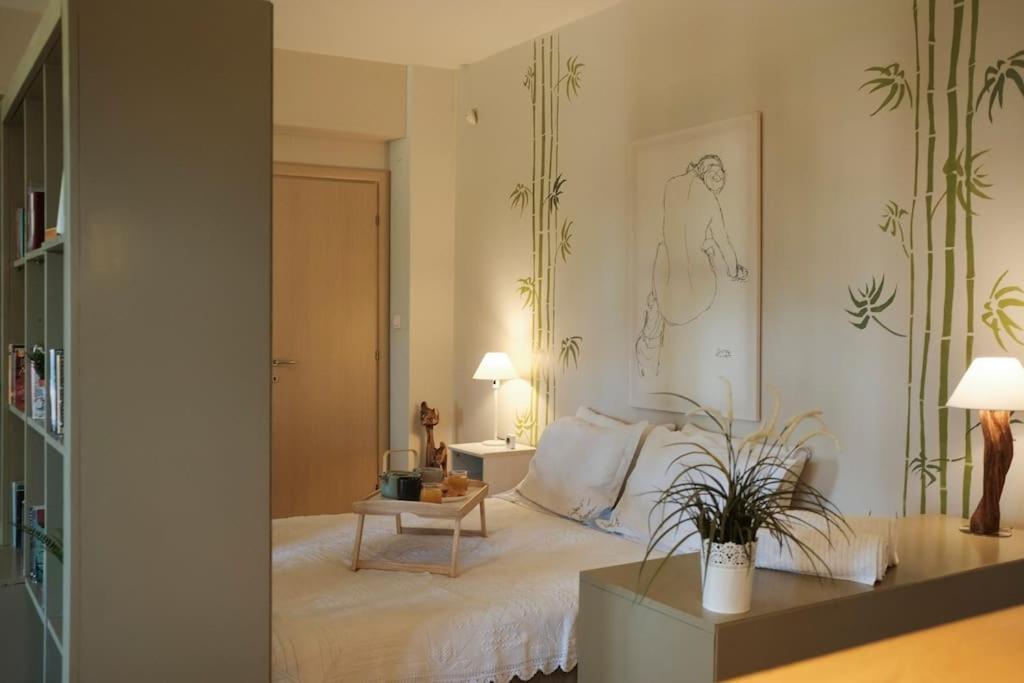 Apartment With Garden In Thessaloniki. Eksteriør bilde